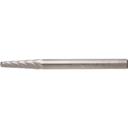Pferd Carbide Bur - 14 Degree Taper, INOX Cut - 1/8" x 1/2" x 1/8" Shank - SL-42 23457